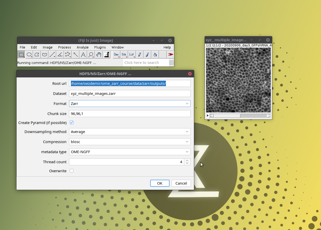 Configure params